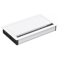 Axessline Single Lid - Desk cover, L109 mm, white